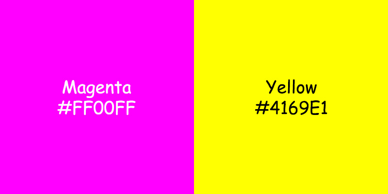 Exploring the Symbolism of Magenta vs Yellow Color Magenta vs Yellow Color