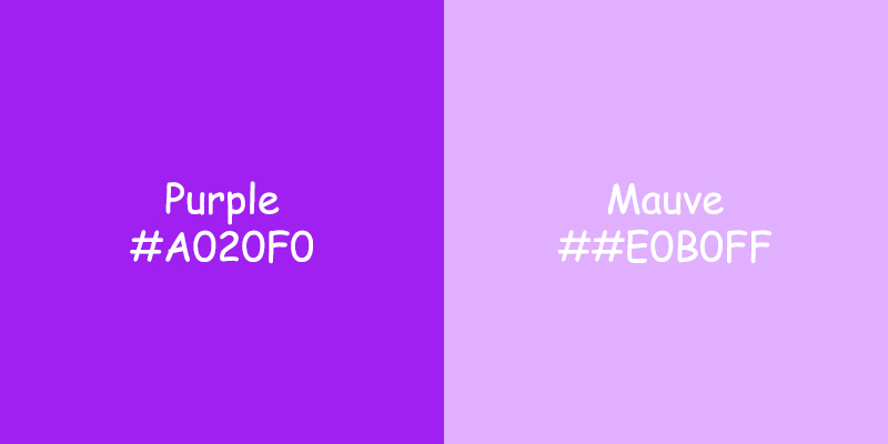 Mauve vs Purple: Understanding the Differences Mauve vs Purple