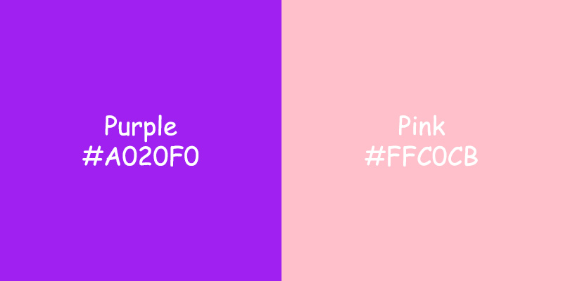 Purple vs Pink: The Color Comparison in Fashion and Design Purple Vs Pink