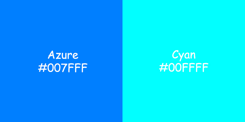 Azure vs Cyan Color: Understanding Differences and Impact Azure vs Cyan Color