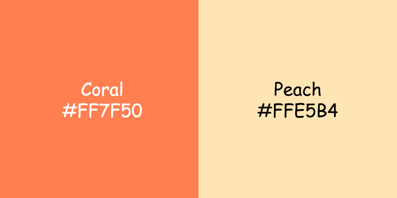 Coral vs Peach: Exploring the Differences in Color Coral vs Peach