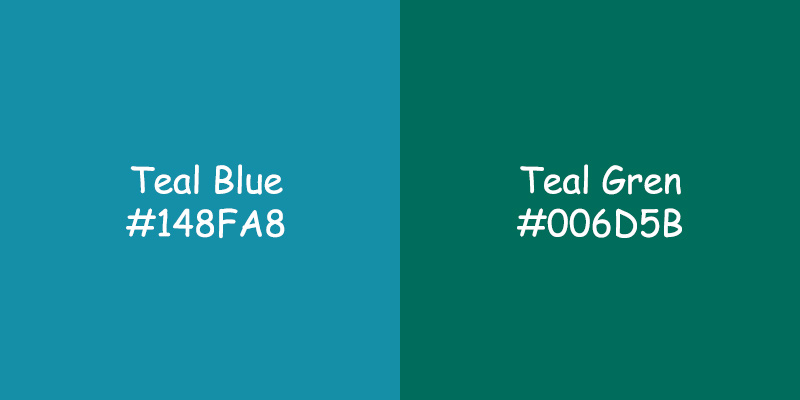 Teal Blue vs Teal Green: Choosing the Perfect Color Teal Blue vs Teal Green