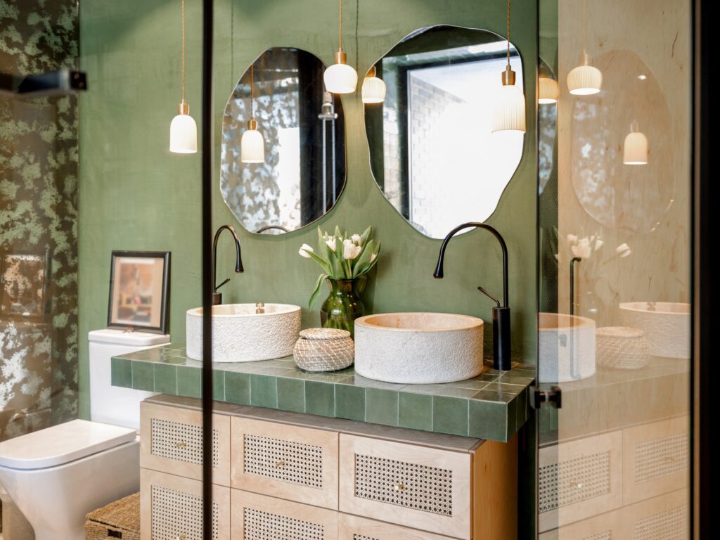 What Color Goes With Green Bathroom Tile? Explore White, Beige, and Gray Options 13 Green Bathroom Ideas, From Soothing Sage to Moody Moss ...
